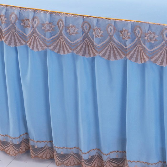 ผ้าปูที่นอนชายระบายชุด3ชิ้น 56102